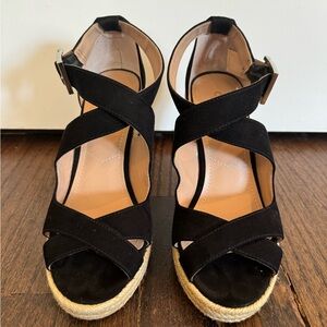 Charles by Charles David Belfast Suede Wedge Sandal